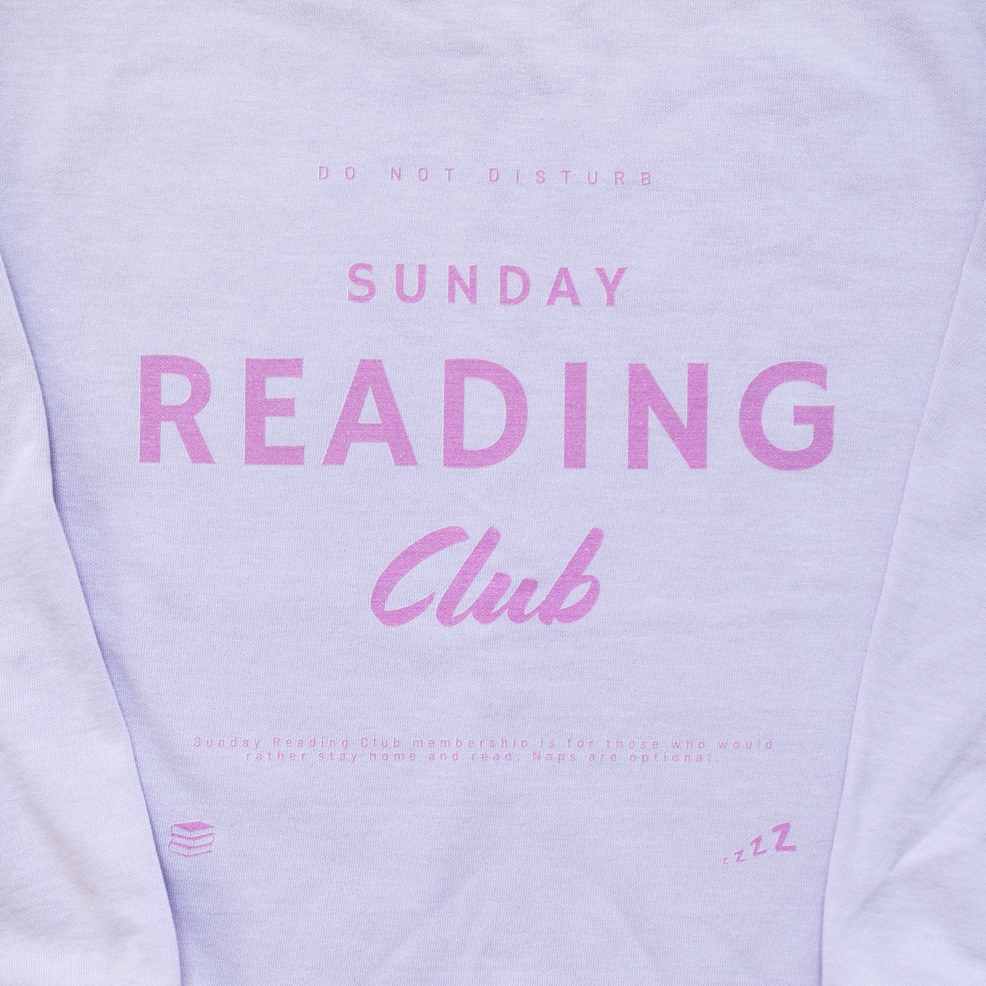 Sunday Reading Club COMFORT COLORS Crewneck - Paige Creating